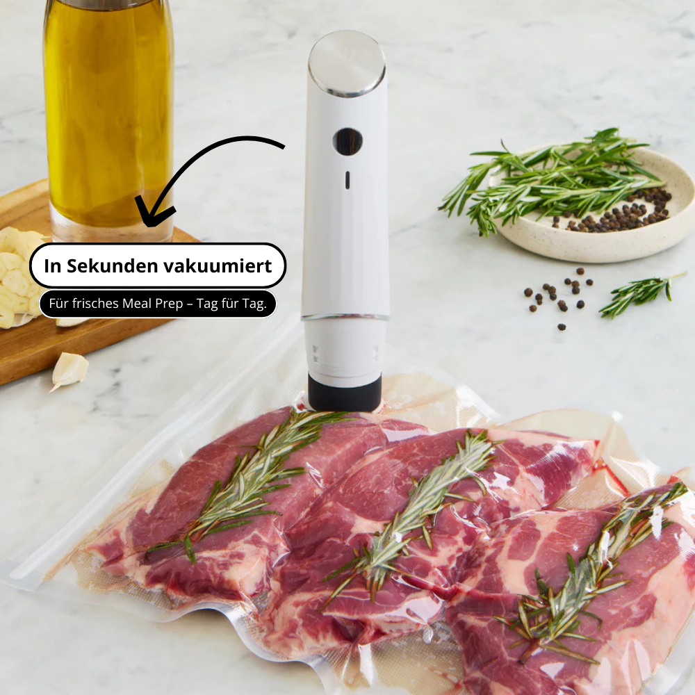 Freshify™ – Vakuumierer für Fitness Meal Prep + GRATIS Meal-Prep-Guide