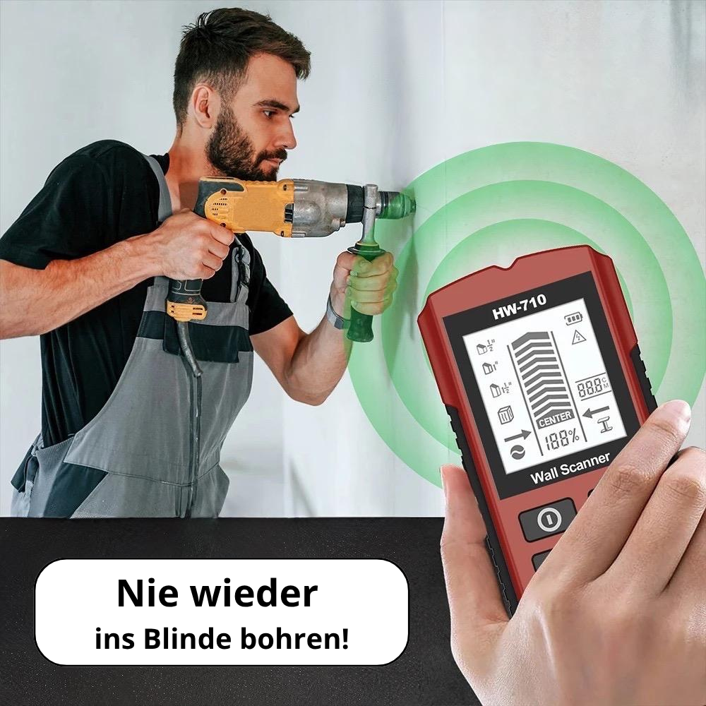 WandHeld™ – Smarter Wandscanner für sicheres Bohren + GRATIS Profi-Bohr-Guide