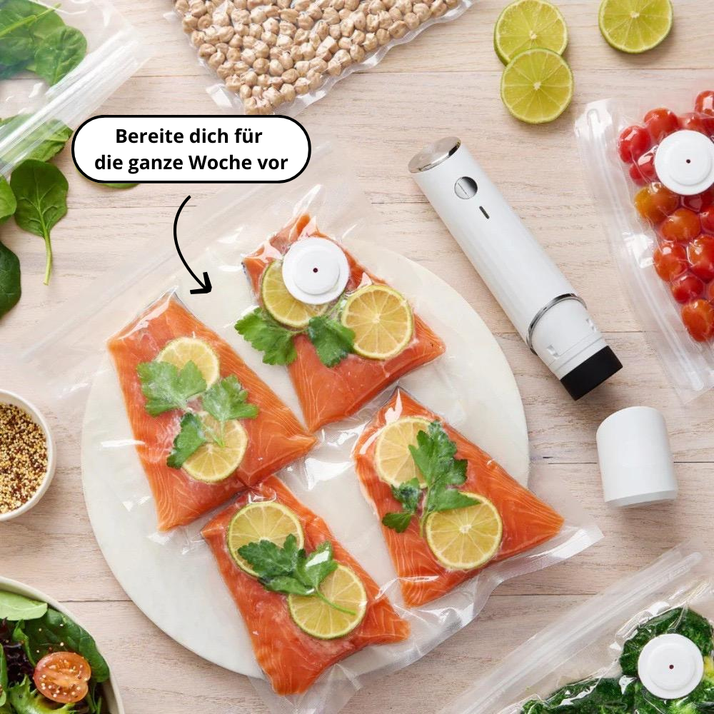 Freshify™ – Vakuumierer für Fitness Meal Prep + GRATIS Meal-Prep-Guide