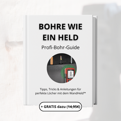 WandHeld™ – Smarter Wandscanner für sicheres Bohren + GRATIS Profi-Bohr-Guide