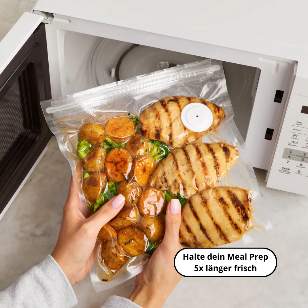 Freshify™ – Vakuumierer für Fitness Meal Prep + GRATIS Meal-Prep-Guide